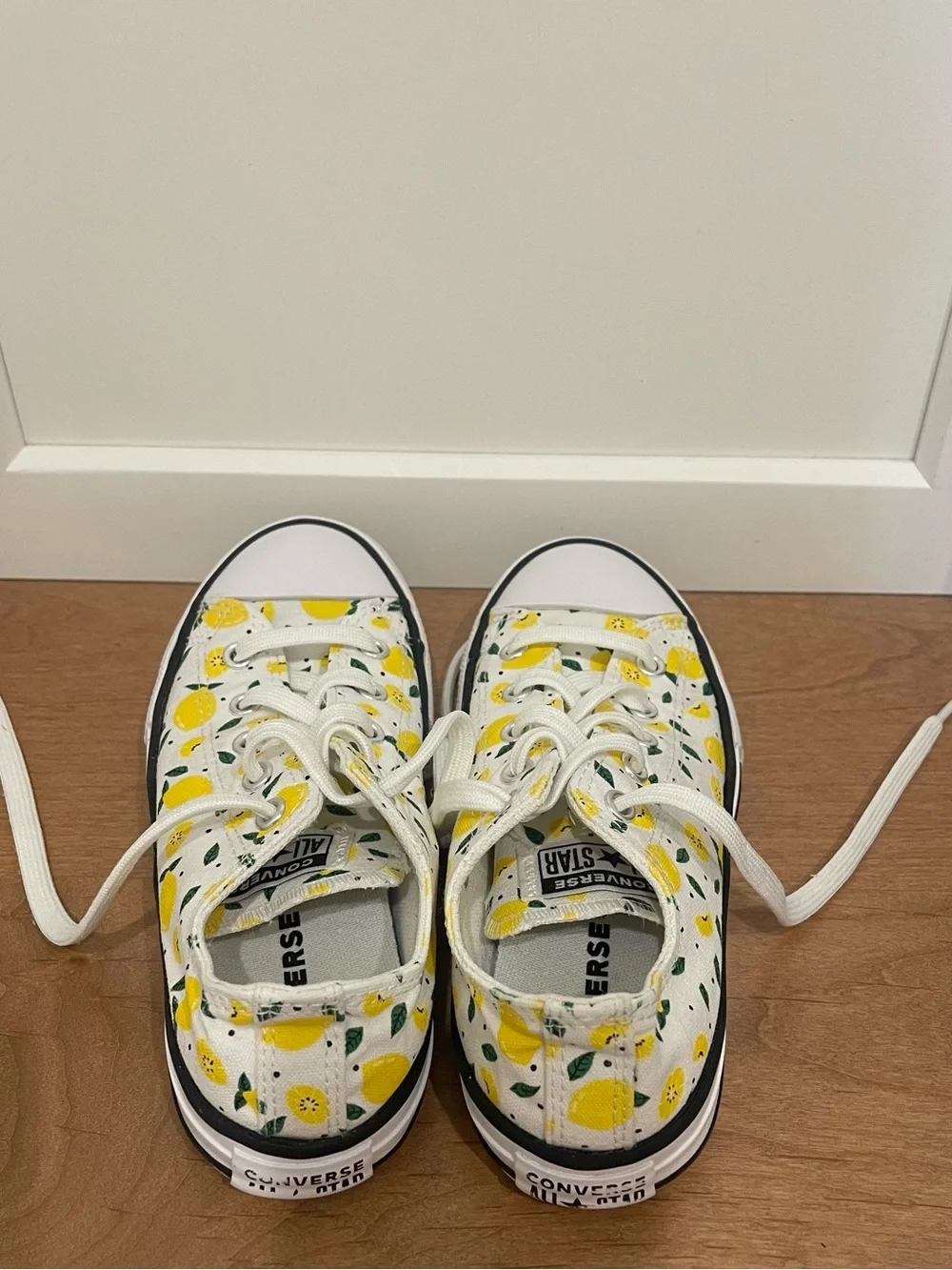 Converse Chuck Taylor All Star Lemon Print Low Top Sneakers